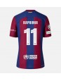 Moški Nogometna dresi replika Barcelona Raphinha Belloli #11 Domači 2023-24 Kratek rokav